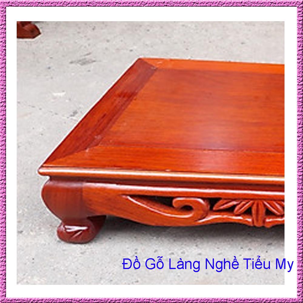 Bàn ô sin trúc, bàn trà nhật, bàn ăn cơm gỗ hương, hàng đẹp bền bỉ với thời gian - 20 x 30 x 12cm