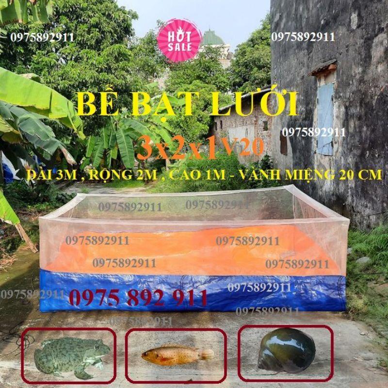 Lồng , Bể bạt nuôi ếch