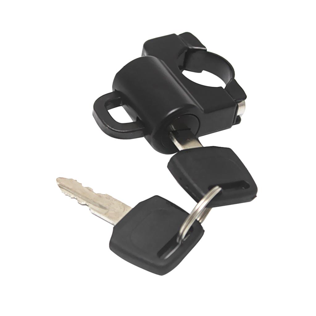 Đen Xe Máy Chống Trộm An Toàn Cho Xe Máy 7/8 ''22 Mm