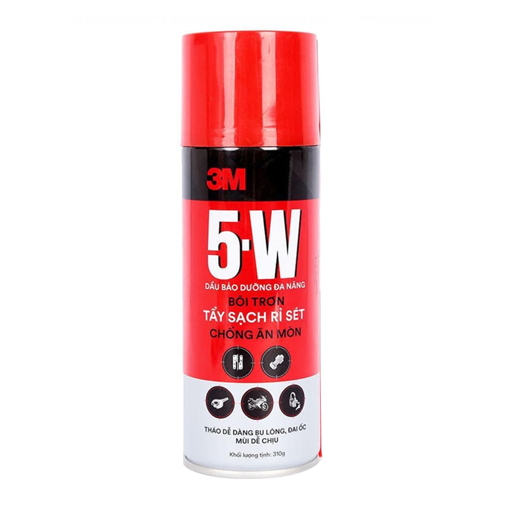 Chai Tẩy Rửa Chống Rỉ Và Bôi Trơn 5W Way Penetrant 3M 310g - Thinksafe