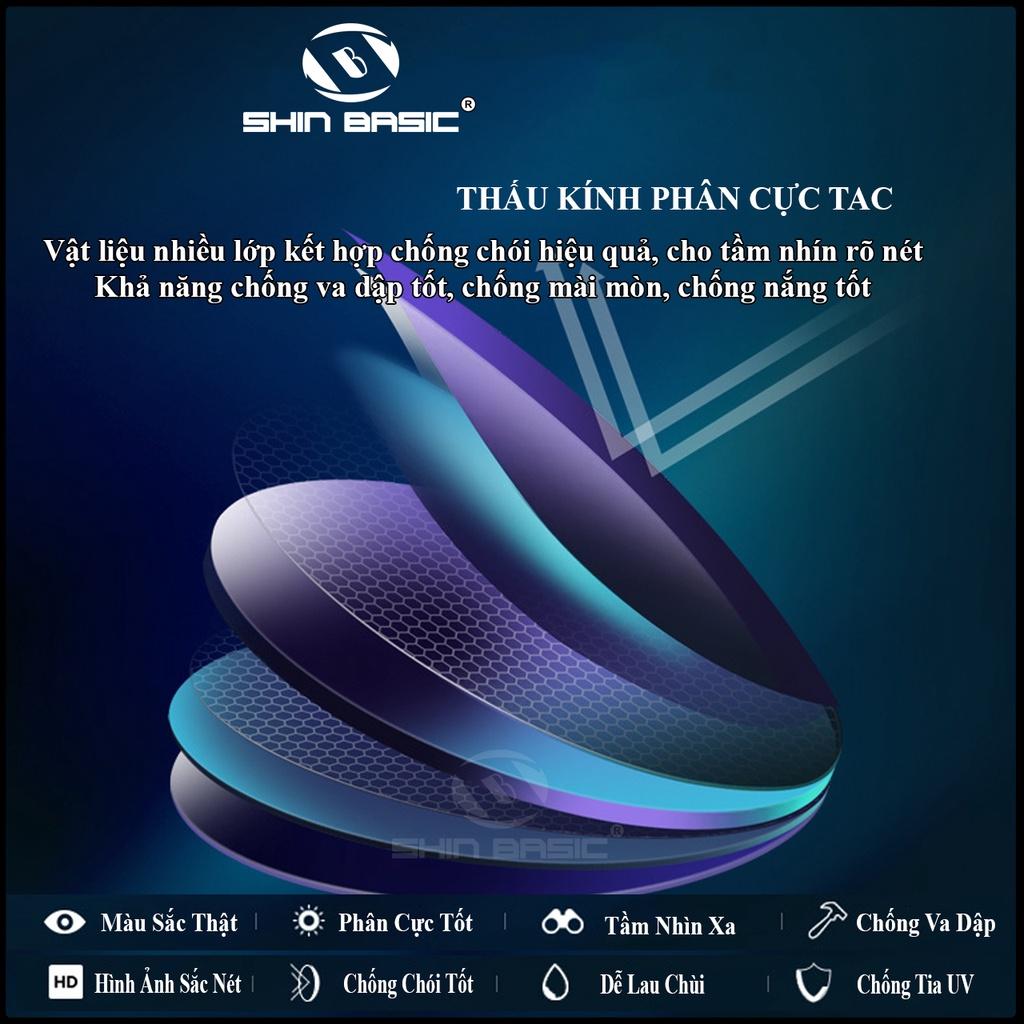 Kính Râm Phân Cực ShinBasic Thời Trang Nam Chống Tia UV, Ngày Lẫn Đêm, Cao Cấp GLASS02