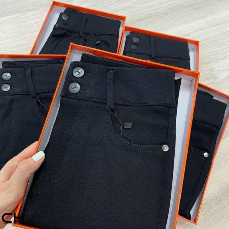 Quần legging 2 khuy cạp cao siêu xinhGIÁ LẺ BẰNG SỈchất umi hàn, tôn dáng form ôm chống lộ bụng cho ce kèm hộp xinh