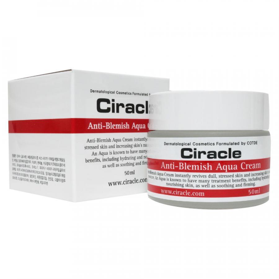 Kem dưỡng da hỗ trợ trị mụn Ciracle Anti-Blemish Aqua Cream 50ml