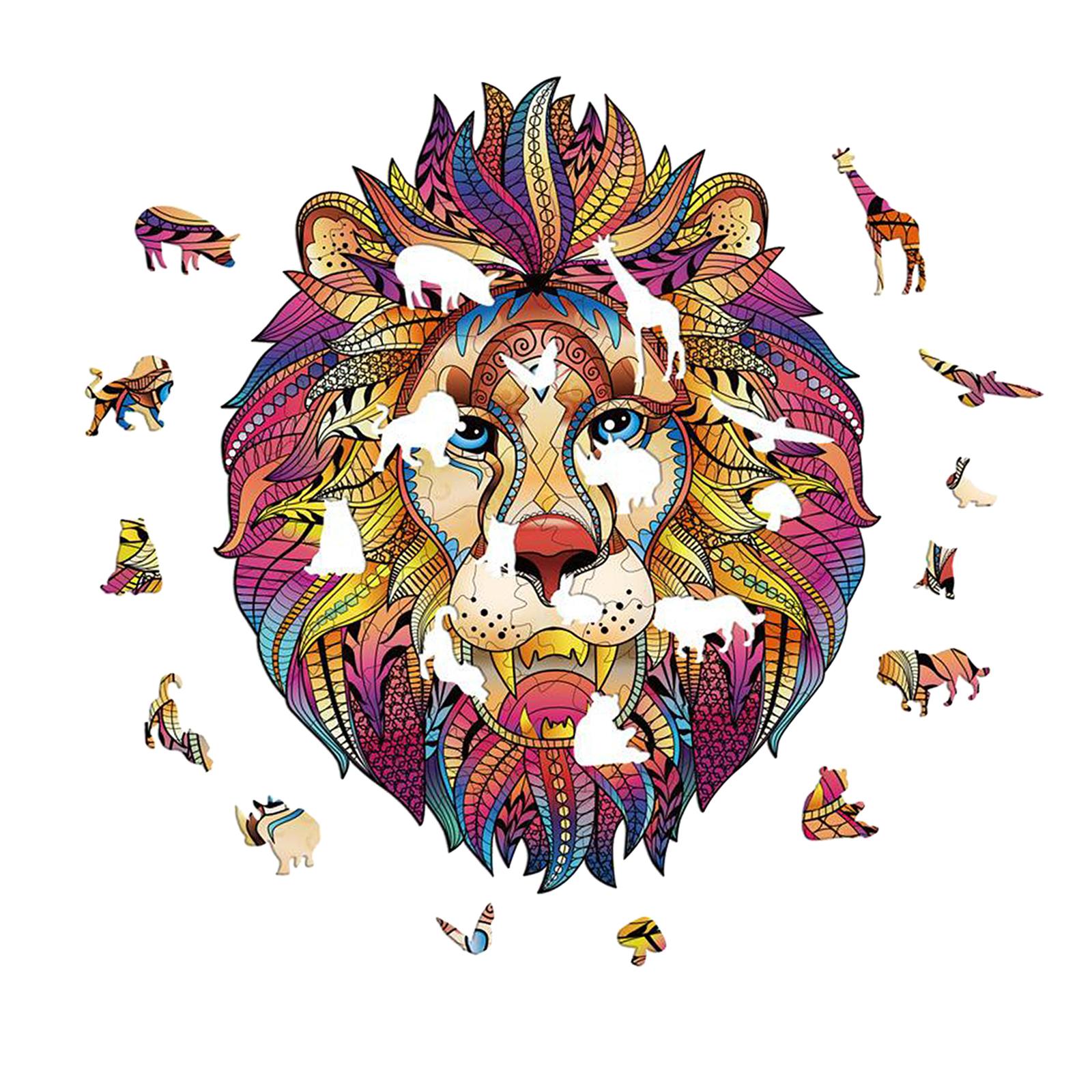 Unique Wooden Jigsaw Puzzles Gift For Adults  Toy