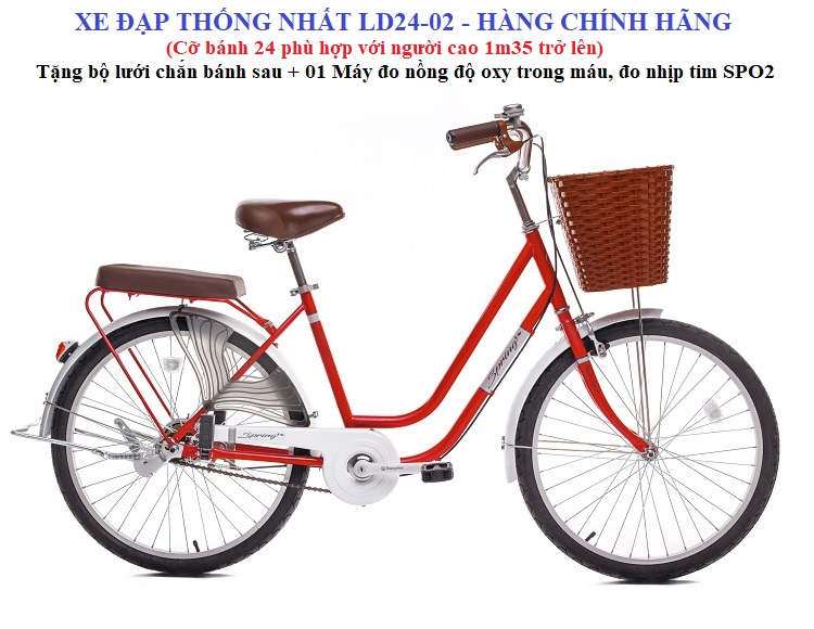 Xe đạp Thống nhất nữ LD 24-02 - Hàng chính hãng