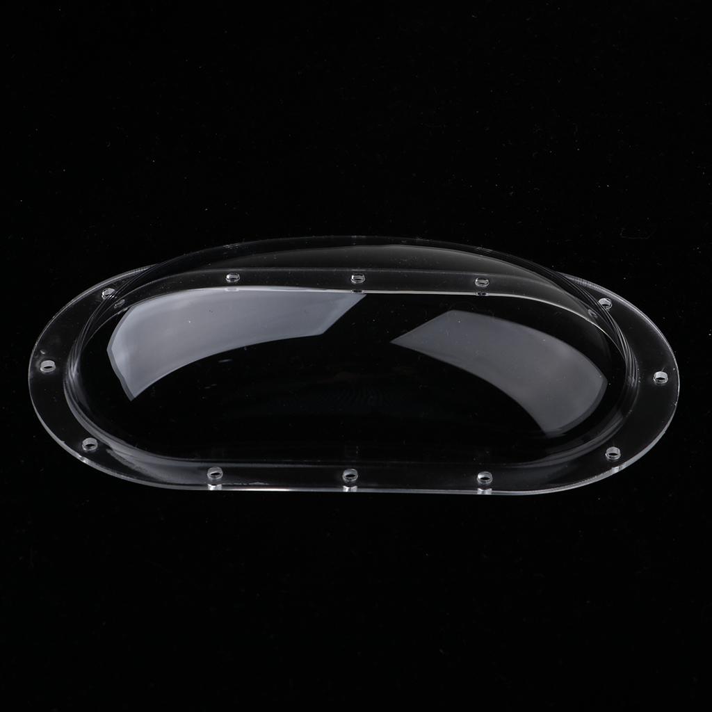 14*7 cm BJD Doll Body Đắp Mặt Mặt Nạ Bảo Vệ Acrylic Hình Bán Cầu Mặt Nạ