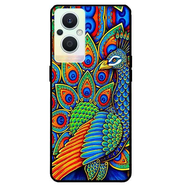 Ốp lưng dành cho Oppo Reno7 Z 5G / A96 5G / OnePlus Nord N20 5G - Chim Công