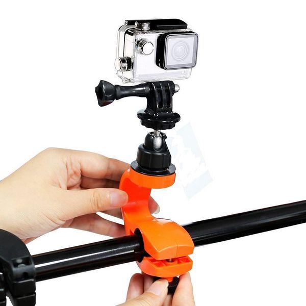 Bộ gá kẹp xe đạp kèm mini ball camera Hành trình