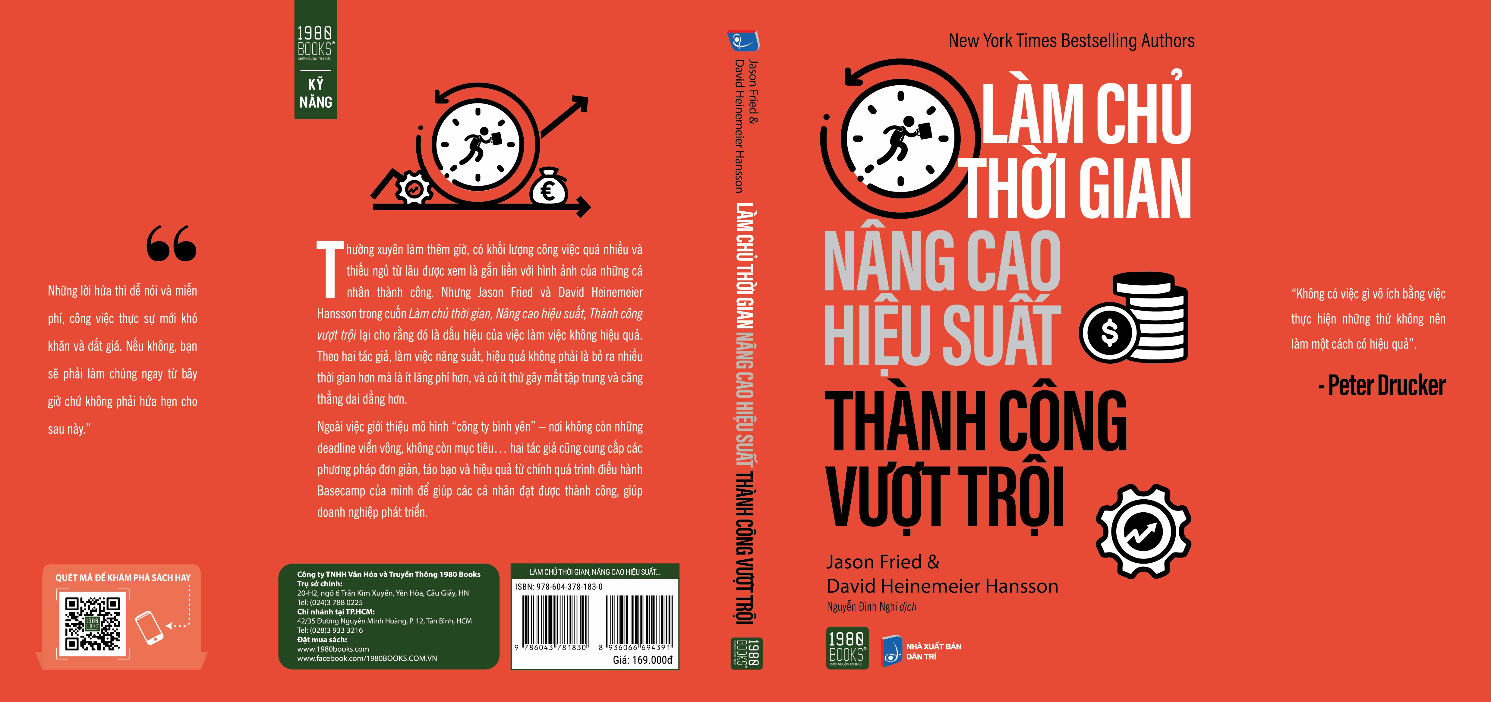 Làm chủ thời gian, nâng cao hiệu suất, thành công vượt trội - Jason Fried & David Heinemeier Hansson