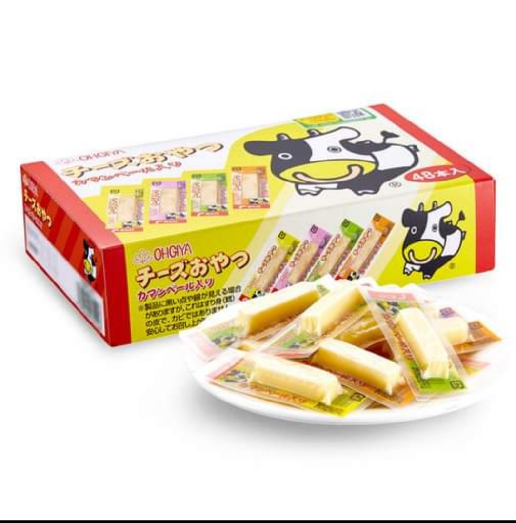 Phô Mai Cá Tuyết Ohgiya Cheeses Snack 24 miếng