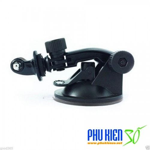 Giá đở Camera hành trình và camera thể thao gắn trên kính xe hơi