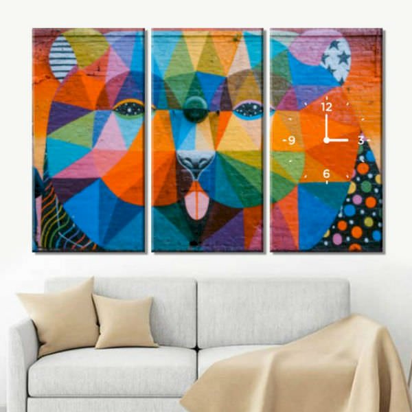 Bộ 3 Tranh Trang Trí "Low Poly" - W310