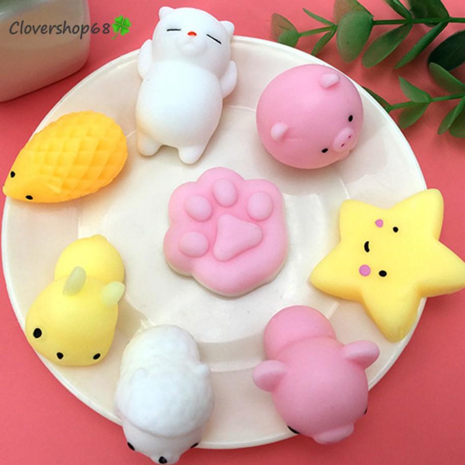 Đồ Chơi Squishy Mochi Hình Thú Cực Dễ Thương (Chọn mẫu)