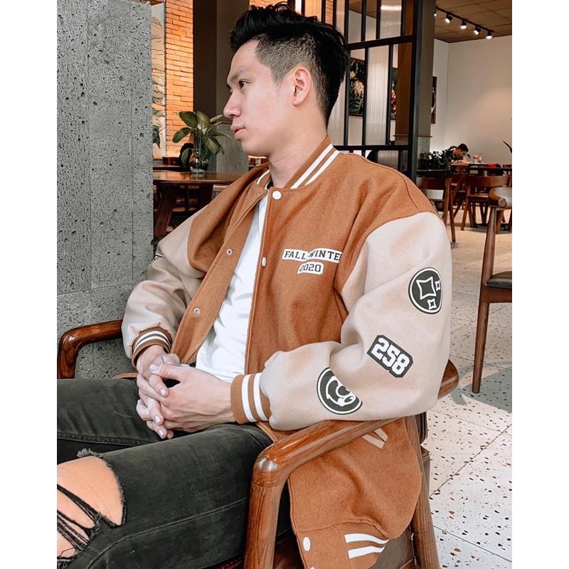 Áo Khoác BOMBER nỉ tăm nhung ( Hình thật của Shop 100% chất xịn dày form rộng chuẩn xịn giá Rẻ Cực )