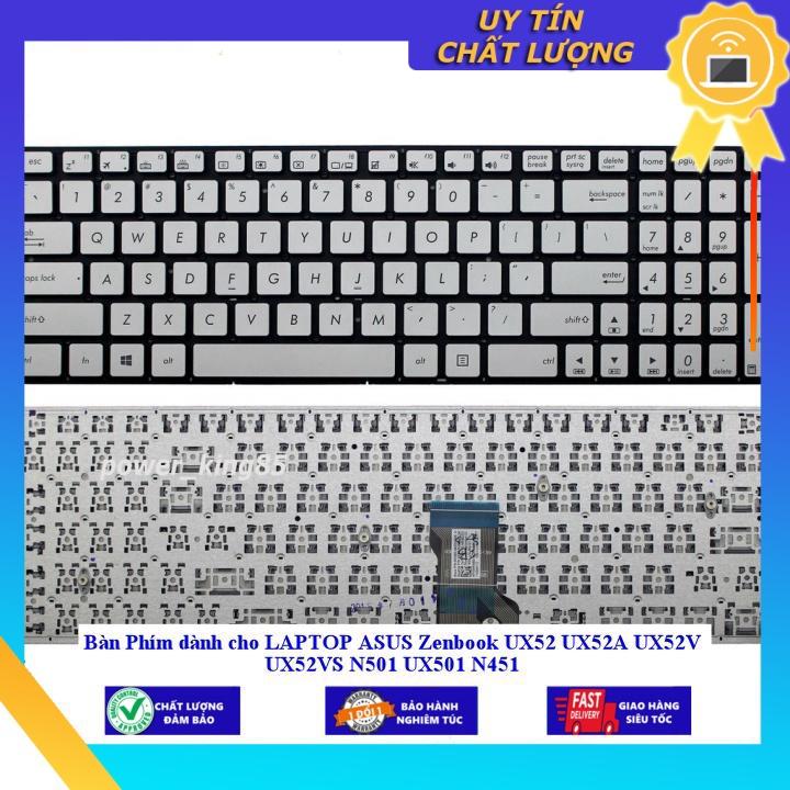 Bàn Phím dùng cho LAPTOP ASUS Zenbook UX52 UX52A UX52V UX52VS N501 UX501 N451 - Hàng Nhập Khẩu New Seal
