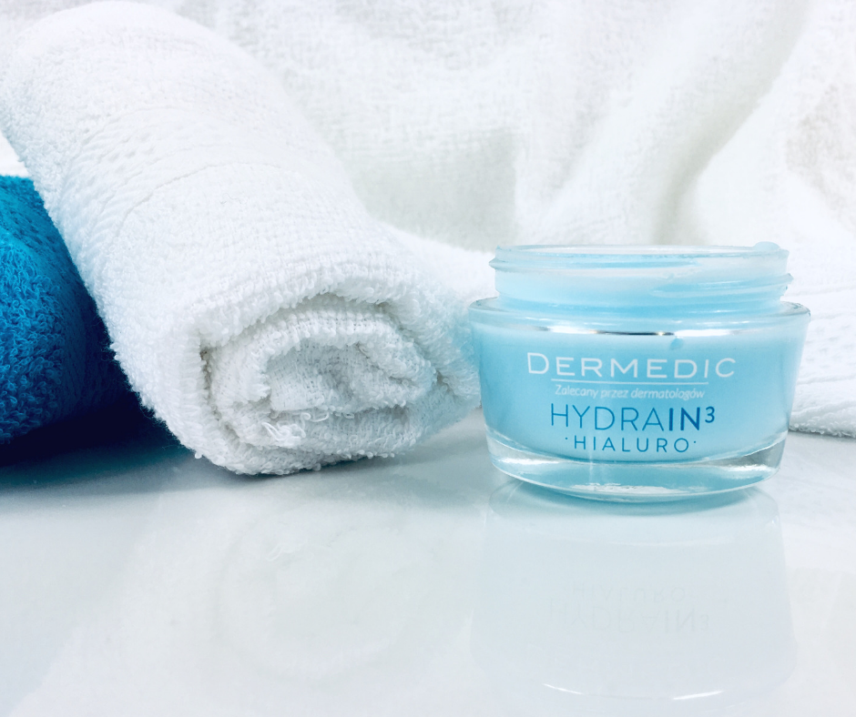 Kem dưỡng Dermedic HA ban đêm  cấp âm da khô mất nước Hydrain3 Hialuro Cream-Gel Ultra-Hydrating 50 G