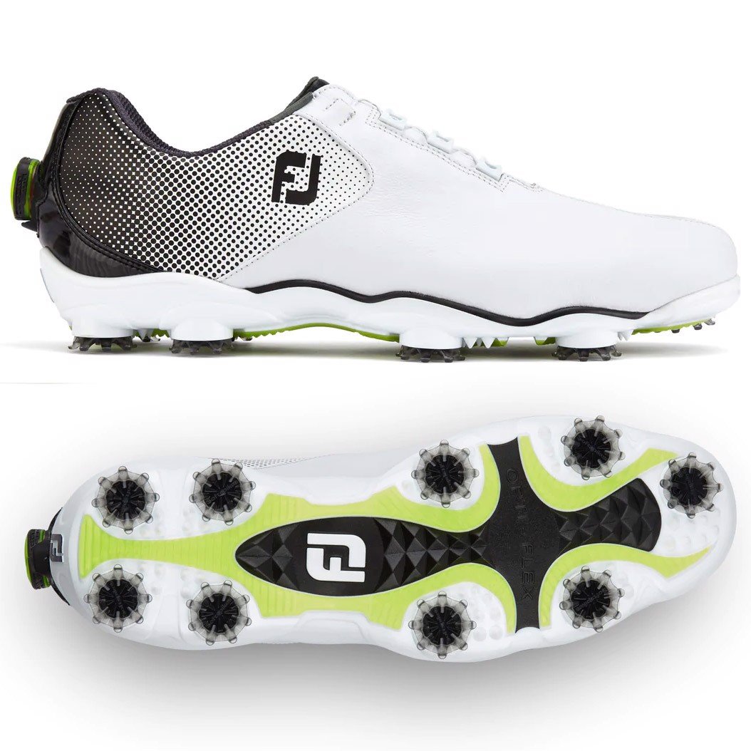 Giày Golf Nam FJ HF DNA HELIX BOA WHITEBLACK - 53319