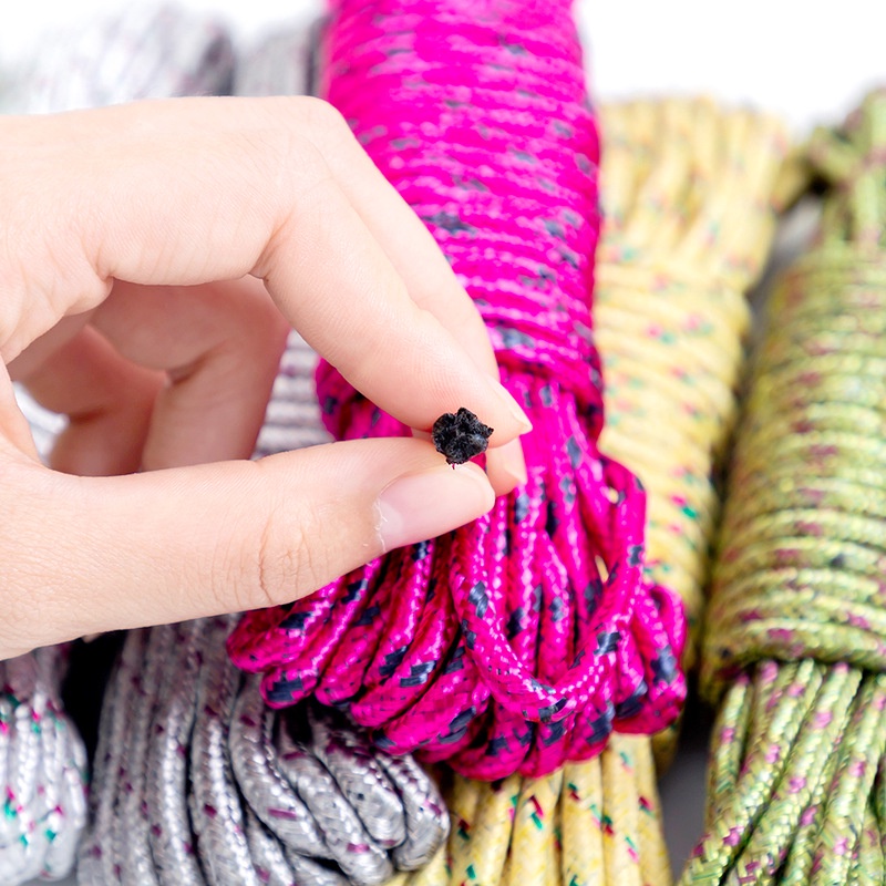 10m dây dù paracord đa năng để dựng lều, mắc võng, căng bạt, căng dây phơi quần áo, đan đồ dùng, trang trí