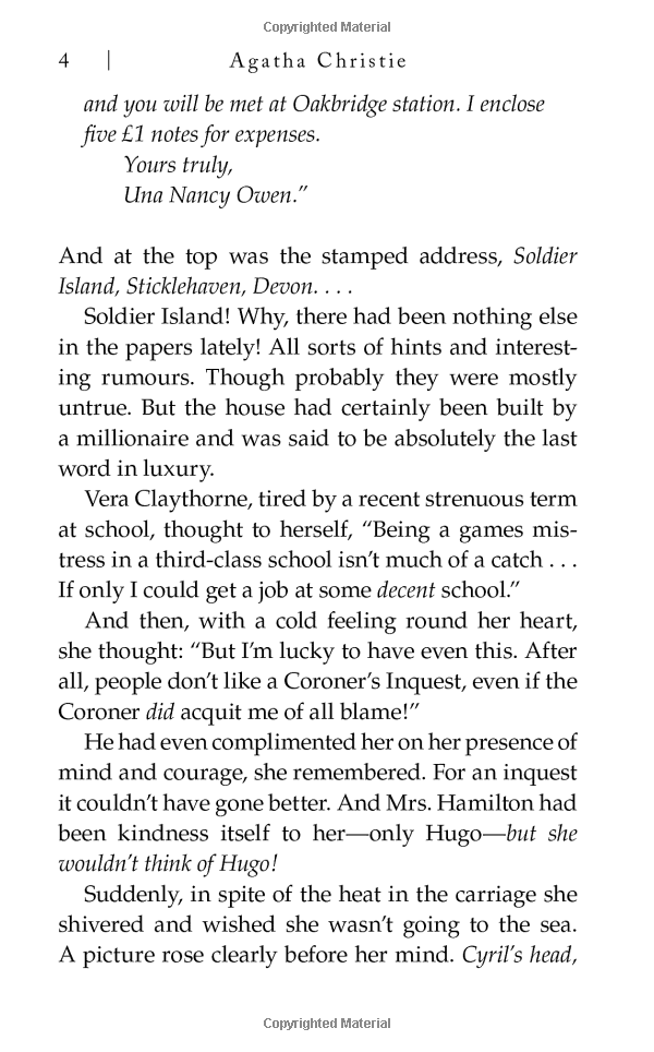 Sách And Then There Were None (Previously published as Ten Little Indians) (Agatha Christie)