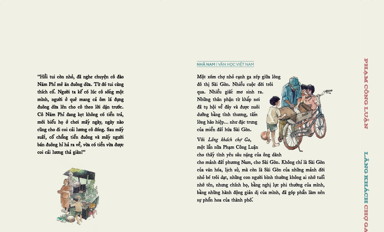 Sách - Lãng khách chợ Ga (Phạm Công Luận) (Nhã Nam Official)