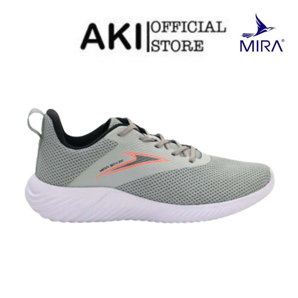 Giày Sneaker nam nữ Mira Sky A1 Xám chính hãng, giày chạy bộ thể thao cao cấp - MS001