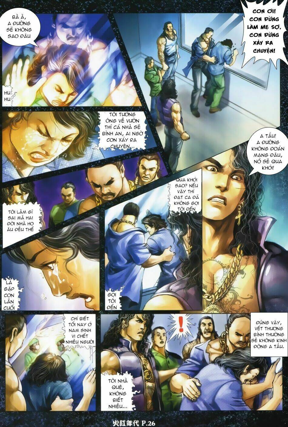 hỏa hồng niên đại hắc cốt đường chapter 33 24