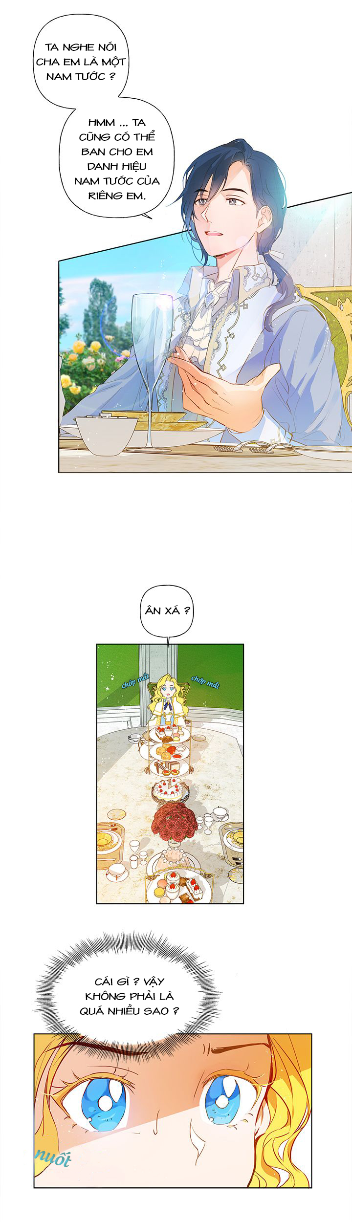 nhà nguyên tố tóc vàng chapter 8 9