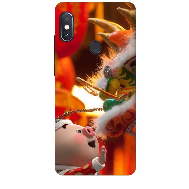 Ốp lưng dành cho điện thoại XIAOMI NOTE 5 PRO Heo Múa Lân