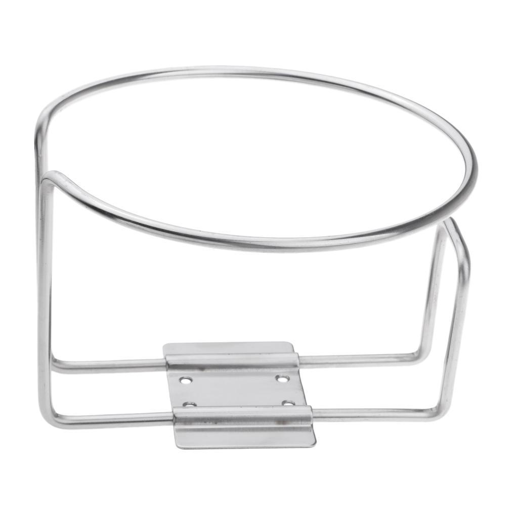 Stainless Steel Boat Ring Cup Drink Holder for Marine Yacht Car Apartment