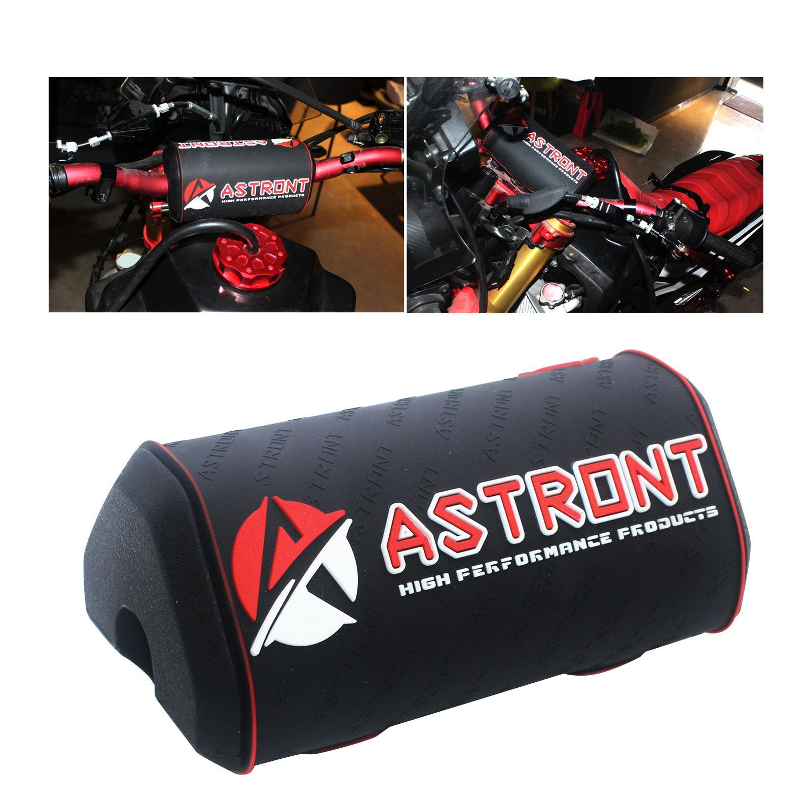 Universal Motorcycle Handlebar Pad for 7/8" 22mm Handle Bar Red