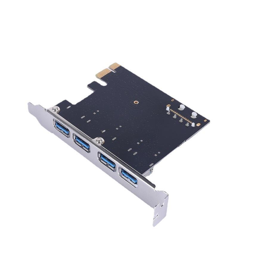 Chuyển đổi PCI Express to USB 4 cổng 3.0 | Card PCI EX to USB 3.0 4 cổng