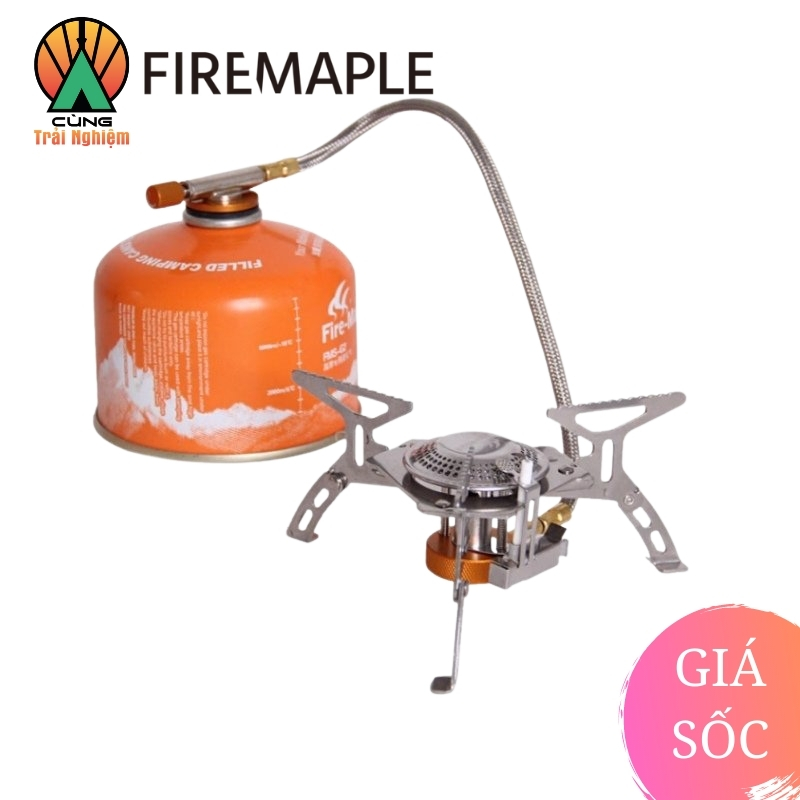 Bếp Gas Dã Ngoại Điều Áp Chuyên Dụng Fire-Maple Ngoài Trời Nhỏ Gọn Di Động FMS-105