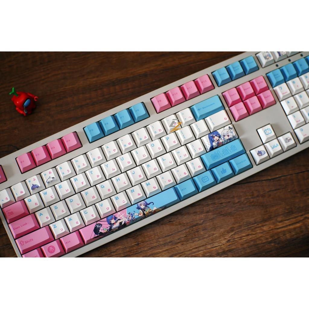 Keycap Bilibili Thick PBT Cherry Profile 134 Phím | Gearbros