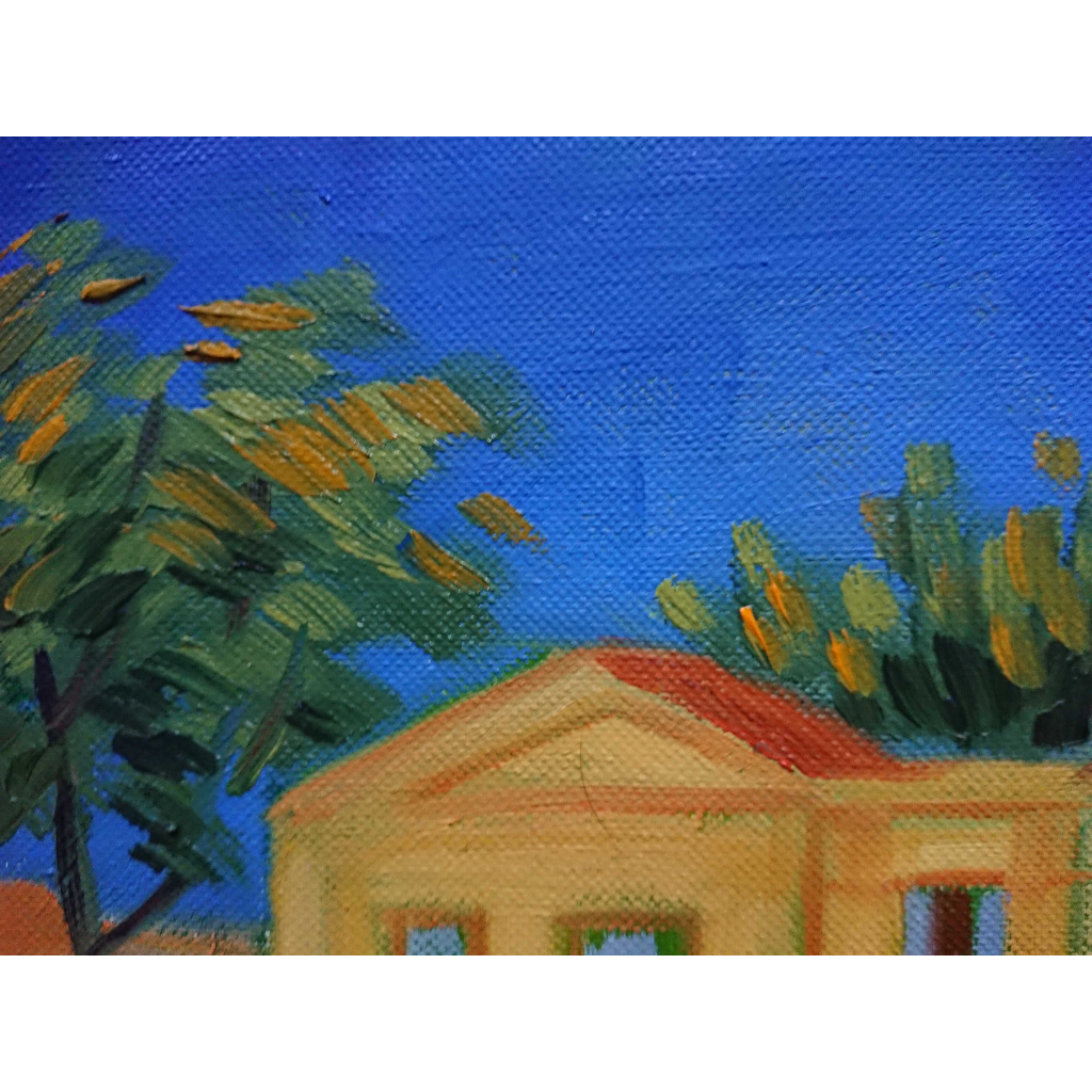 Tranh Sơn Dầu Vẽ Tay - Ký Ức Vàng 30x40cm