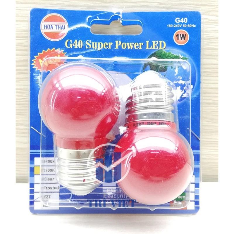 Bóng đèn Led chanh 1w Hoà thái - để bàn thờ, thần tài, ông địa siêu sáng siêu tiết kiệm