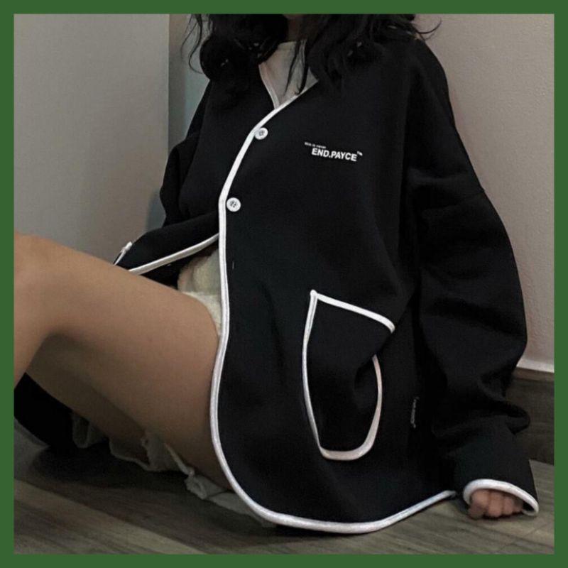 Hình ảnh Áo khoác nỉ hoodie full zip nam nữ hooide Hs008