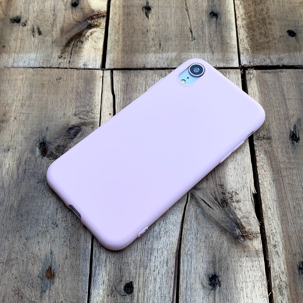 Ốp lưng dẻo mỏng dành cho iPhone XR - Màu hồng