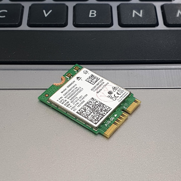 Card wifi 9560NGW chuẩn AC MU-MIMO 1.73Gbps tích hợp bluetooth 5.0