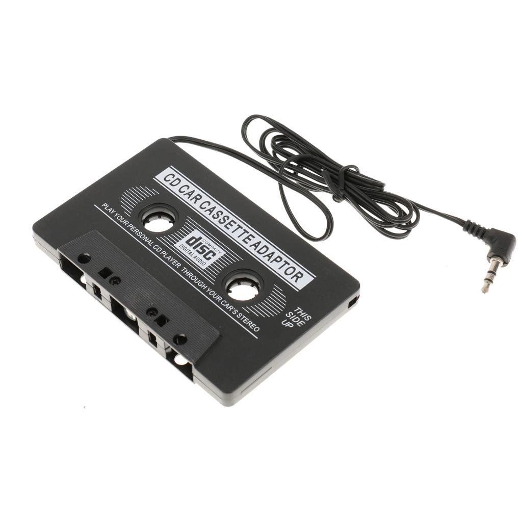 AUX Automobile Audio Compact Cassette Black Transverter Adapter for MP3 CD