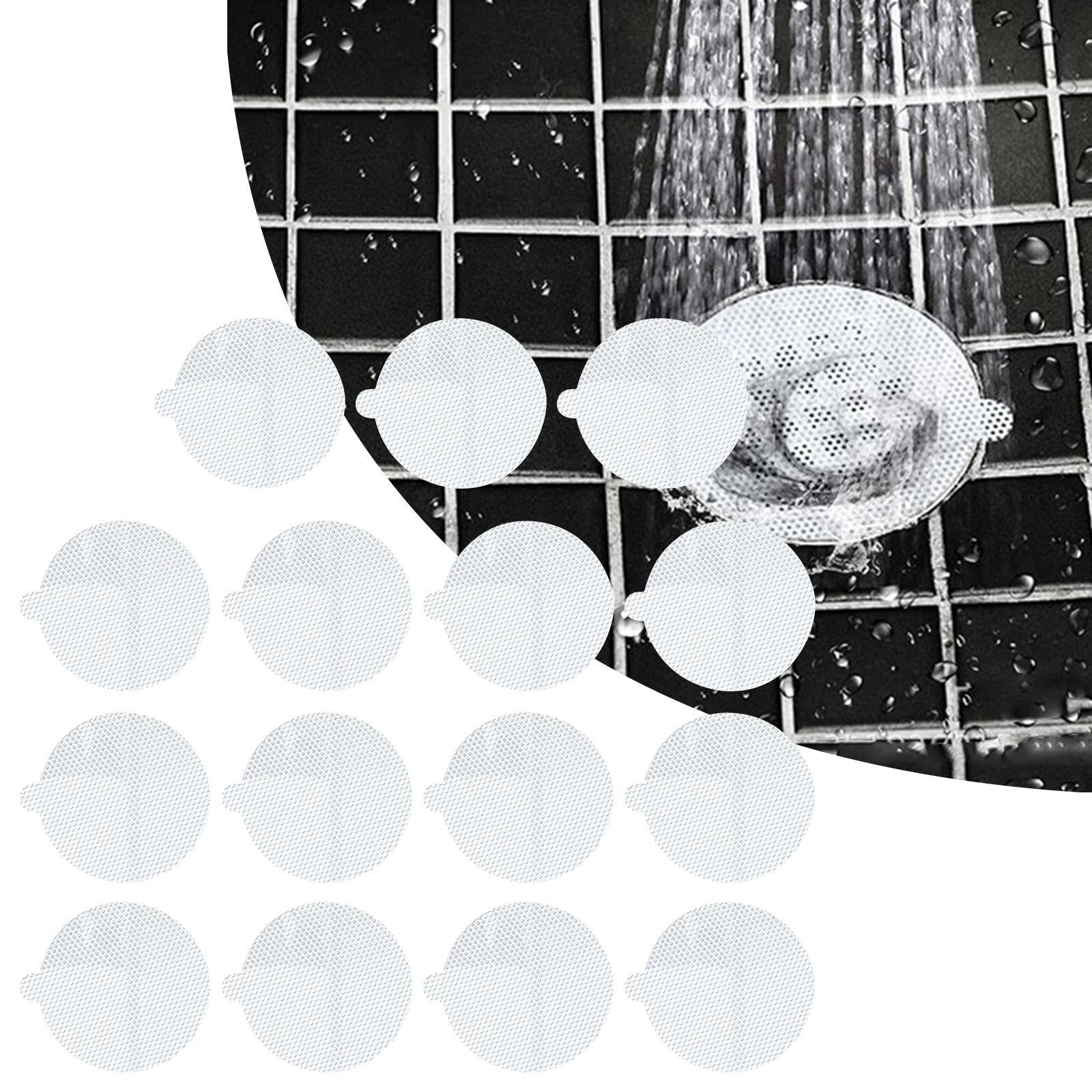 15Pcs Disposable Shower Drain Catcher Cover Strainers for Kitchen Drain