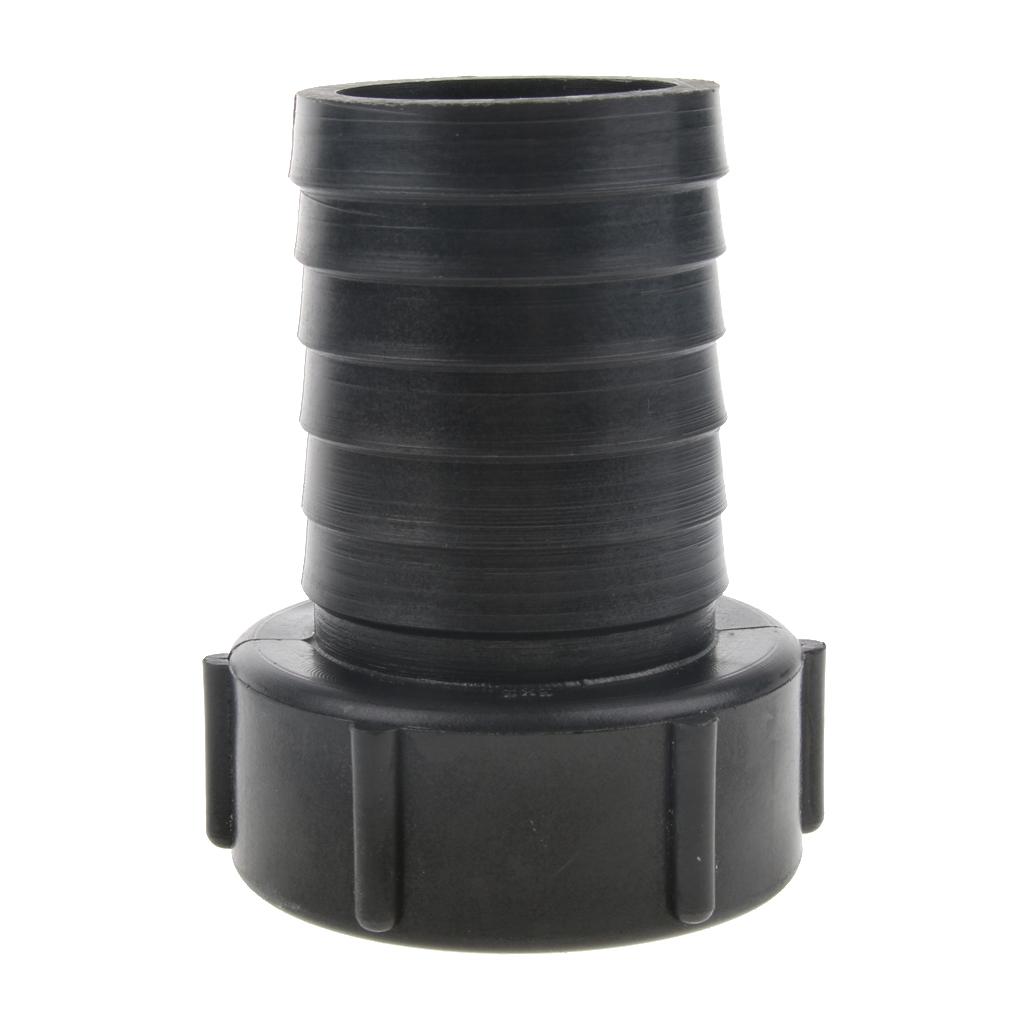 Bộ Chuyển đổi IBC Tote Tank Bộ điều Hợp Bồn Chứa Nước Thô Kết Nối Màu đen