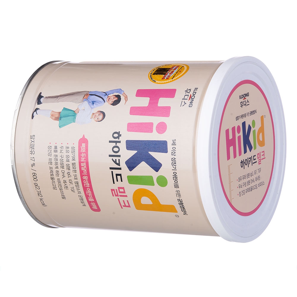 Bộ 3 Hộp Sữa HIKID tăng CHIỀU CAO & CÂN NẶNG 600g - Hàng Nội địa Hàn