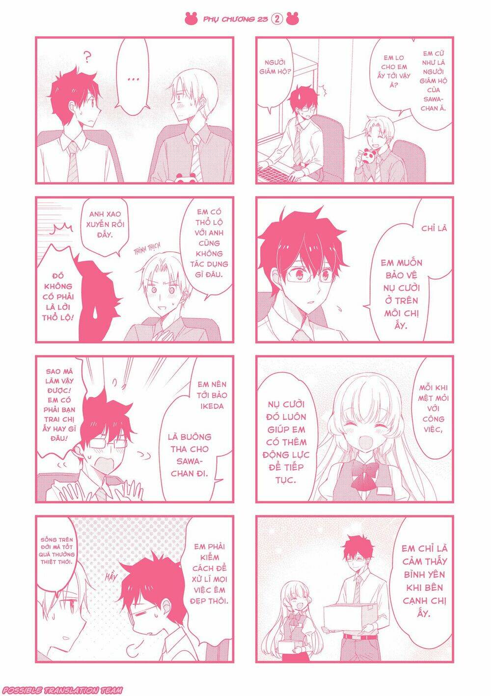 senpai nhỏ nhắn của tôi rất dễ thương chapter 29.5 11