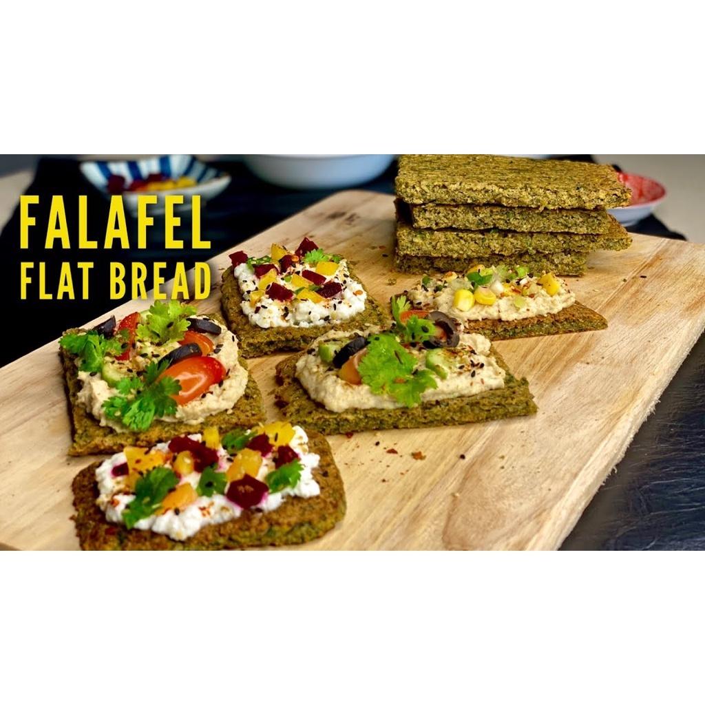 Bánh thực dưỡng vị Đậu gà Falafel ép giòn Back to Basics 45gr - Thuần chay - Falafel Crackers Chickpea