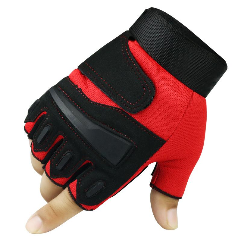 Phong Cách Mới Nhất Găng Tay Chiến Thuật Găng Tay Nửa Ngón Nam Nữ Đi Xe Đạp Thể Dục Găng Tay Thể Thao Ngoài Trời Leo Núi Chạy Câu Cá Thể Dục Găng Tay