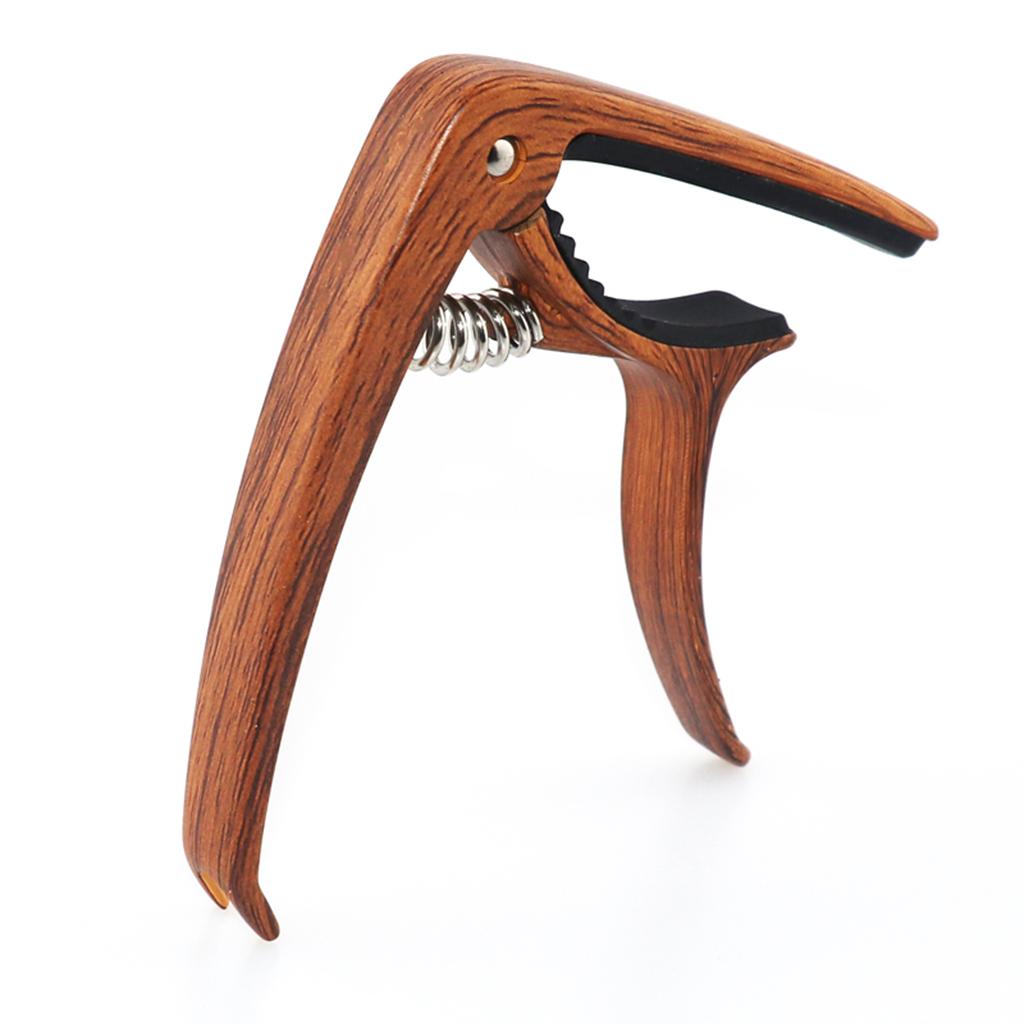 Đen Óc Chó Gỗ Đàn Guitar Phím 2 chiếc, Đàn Guitar Plectrums Cho Điện, Acoustic hoặc Guitar Bass & Guitar Capo