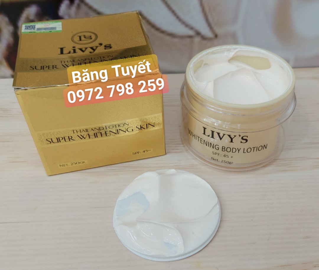 Kem Dưỡng Body Thái Lan Livy's Whitening Lotion