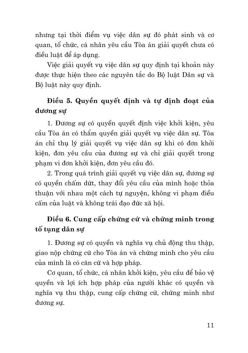 Bộ luật Tố tụng Dân sự (sửa đổi, bổ sung năm 2019, 2020) - bản in 2023