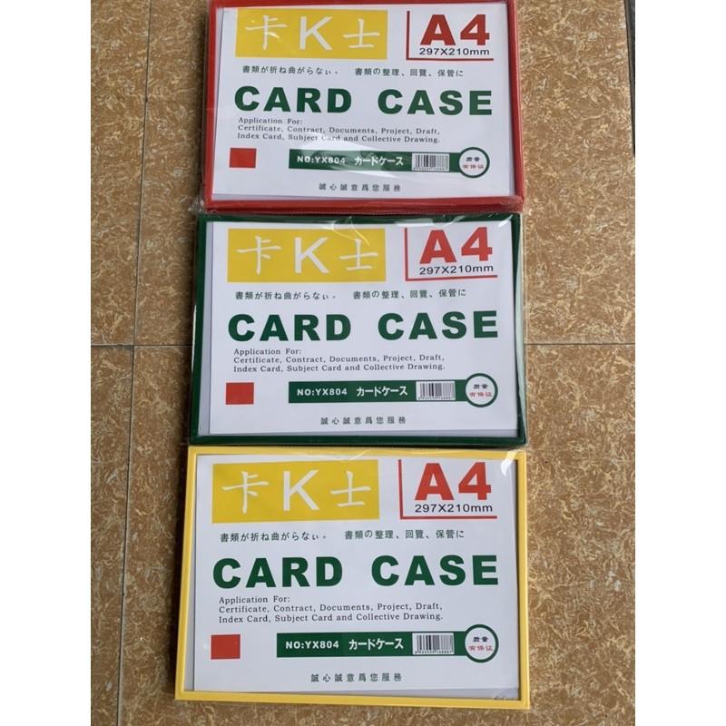 10 chiếc card case nam châm A4 -A3