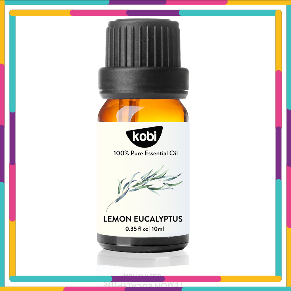 Tinh Dầu Bạch Đàn Chanh Kobi Lemon Eucalyptus Essential Oil Dùng Xông Phòng, Giúp Tăng Cường Hệ Hô Hấp, Giảm Stress, Tập Trung Tinh Thần